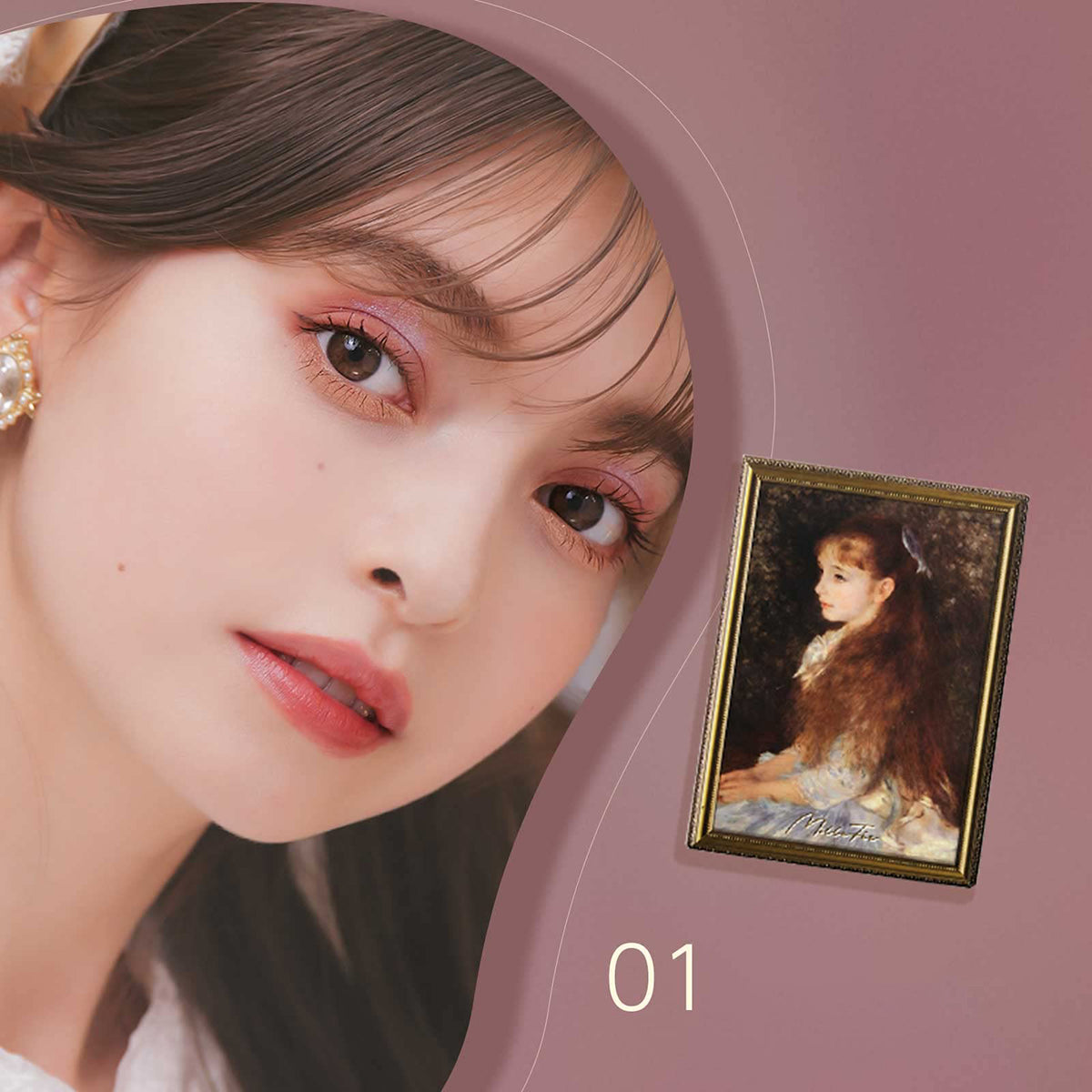 Painting Eyeshadow Palette-01 Irène Cahen D'Anvers-4-Millefee-Makeup-cosmetics Painting Eyeshadow Palette-01 Irène Cahen D'Anvers-4-Millefee-Makeup-cosmetics