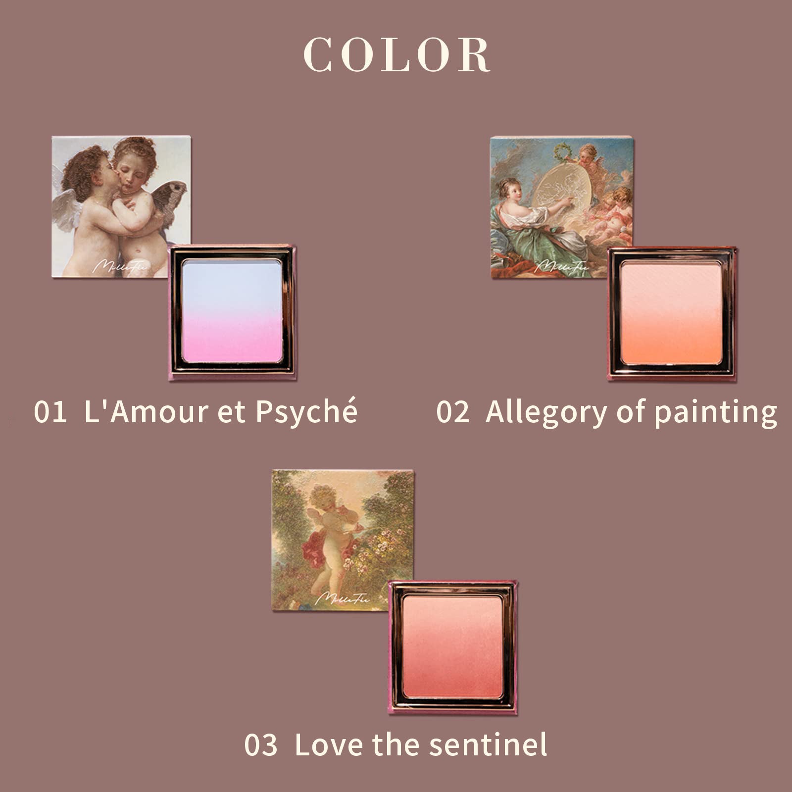 Angel Gradation Blushes 02 Allegory Of Painting-7-Millefee-Makeup-cosmetics Angel Gradation Blushes 02 Allegory Of Painting-7-Millefee-Makeup-cosmetics