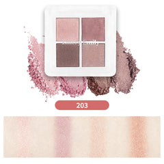 4Color Mini Eye Palette 203 Pink-3-eyeshadow-Emery Emily 4Color Mini Eye Palette 203 Pink-3-eyeshadow-Emery Emily