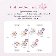Meow Paws Eyeshadow Palette-Complete Box Meow Paws Eyeshadow Palette-Complete Box