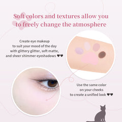 Meow Paws Eyeshadow Palette-Complete Box Meow Paws Eyeshadow Palette-Complete Box