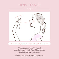 Cinderella Powdered Setting Mist Spray Keep Plus Cinderella Powdered Setting Mist Spray Keep Plus