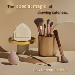 Fairy Makeup Brush Set / Marshmallow Fit Puff / Multi Fit Sponge Fairy Makeup Brush Set / Marshmallow Fit Puff / Multi Fit Sponge