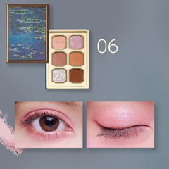 Painting Eyeshadow Palette-06 Water Lilies-3-Millefee-Makeup-cosmetics