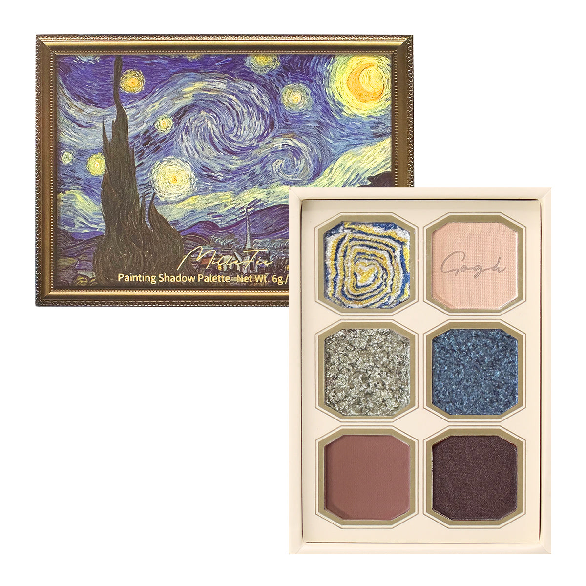 Painting Shadow Palette-08 The Starry Night