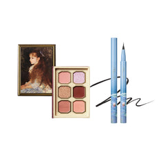 【Painting Set】Painting Eyeshadow Palette + Painting Liquid Eyeliner
