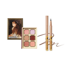 【Painting Set】Painting Eyeshadow Palette + Painting Liquid Eyeliner