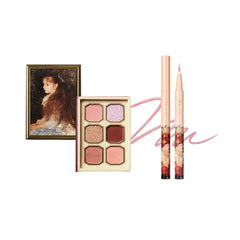 【Painting Set】Painting Eyeshadow Palette + Painting Liquid Eyeliner