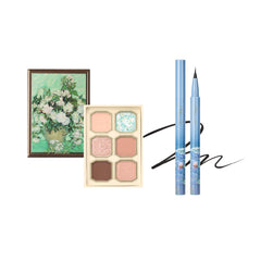 【Painting Set】Painting Eyeshadow Palette + Painting Liquid Eyeliner