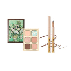 【Painting Set】Painting Eyeshadow Palette + Painting Liquid Eyeliner