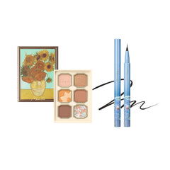 【Painting Set】Painting Eyeshadow Palette + Painting Liquid Eyeliner
