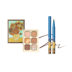 【Painting Set】Painting Eyeshadow Palette + Painting Liquid Eyeliner