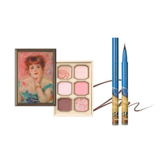 【Painting Set】Painting Eyeshadow Palette + Painting Liquid Eyeliner