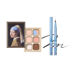 【Painting Set】Painting Eyeshadow Palette + Painting Liquid Eyeliner