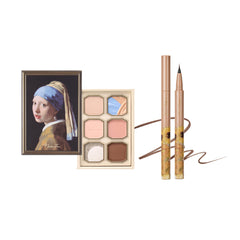 【Painting Set】Painting Eyeshadow Palette + Painting Liquid Eyeliner