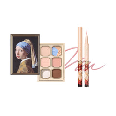 【Painting Set】Painting Eyeshadow Palette + Painting Liquid Eyeliner