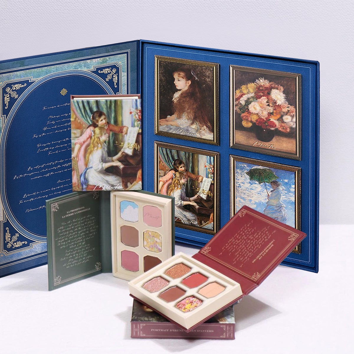 lidschatten aufbewahrung Malerei-Lidschatten-Palette – komplette Box – MilleFée