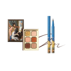 【Painting Set】Painting Eyeshadow Palette + Painting Liquid Eyeliner
