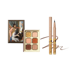 【Painting Set】Painting Eyeshadow Palette + Painting Liquid Eyeliner