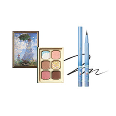 【Painting Set】Painting Eyeshadow Palette + Painting Liquid Eyeliner