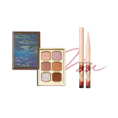 【Painting Set】Painting Eyeshadow Palette + Painting Liquid Eyeliner