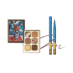 【Painting Set】Painting Eyeshadow Palette + Painting Liquid Eyeliner
