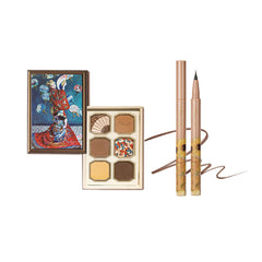 【Painting Set】Painting Eyeshadow Palette + Painting Liquid Eyeliner