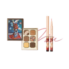 【Painting Set】Painting Eyeshadow Palette + Painting Liquid Eyeliner