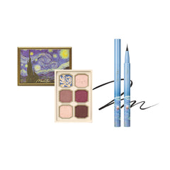 【Painting Set】Painting Eyeshadow Palette + Painting Liquid Eyeliner