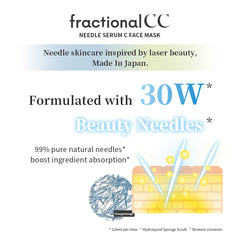 fractional CC Needle Serum C Face Mask（6pcs）