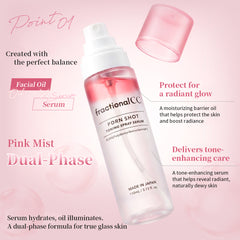 fractional CC PDRN Shot Toning Spray Serum