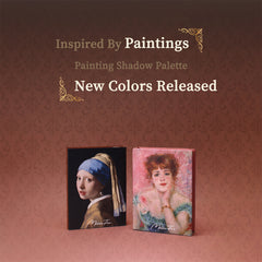 【Painting Set】Painting Eyeshadow Palette + Painting Liquid Eyeliner