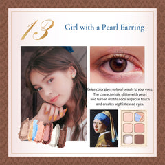 【Painting Set】Painting Eyeshadow Palette + Painting Liquid Eyeliner